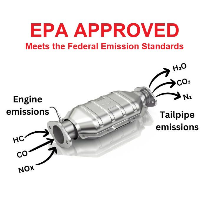 EPA approved catalytic converter